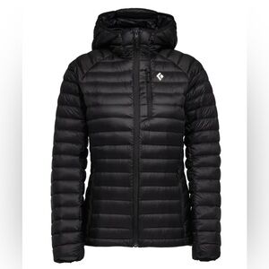 NWT * Black Diamond * Women's * Approach Down Hoody Jacket * Black * Size Small